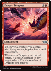 Tempestade Dragônica / Dragon Tempest - Magic: The Gathering - MoxLand